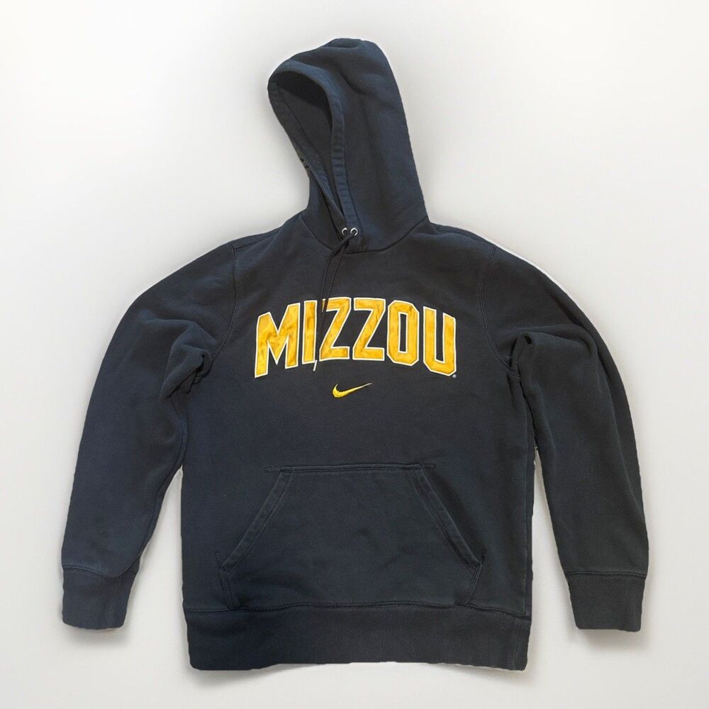 Nike Missouri Tigers Mizzou Sweatshirt Hoodie Center Swoosh Adult Medium